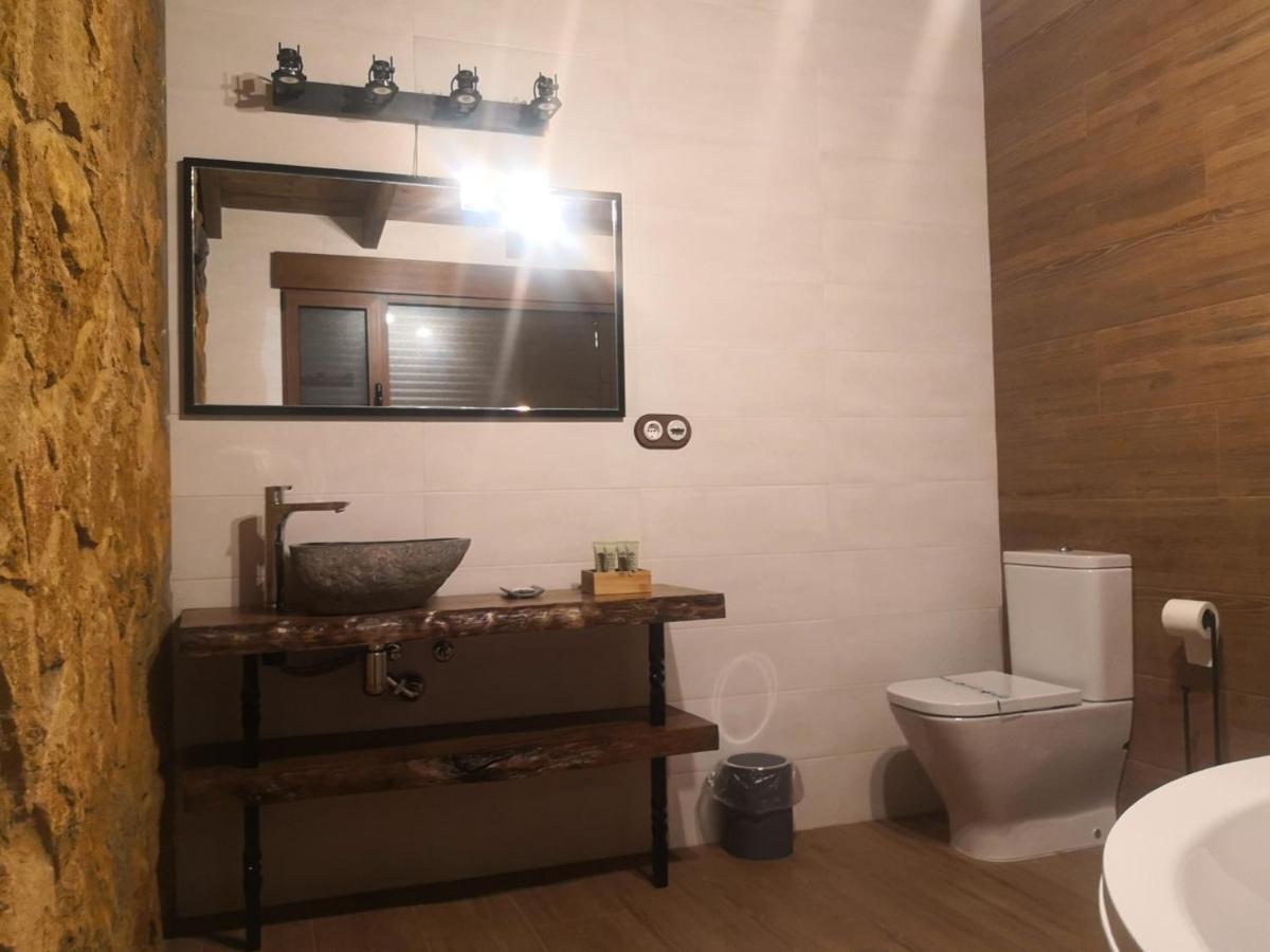 Casa Rural Alcala Cabana Del Herrero Alcala del Jucar Esterno foto