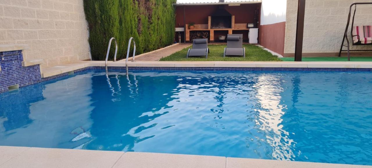 Casa Rural Alcala Cabana Del Herrero Alcala del Jucar Esterno foto